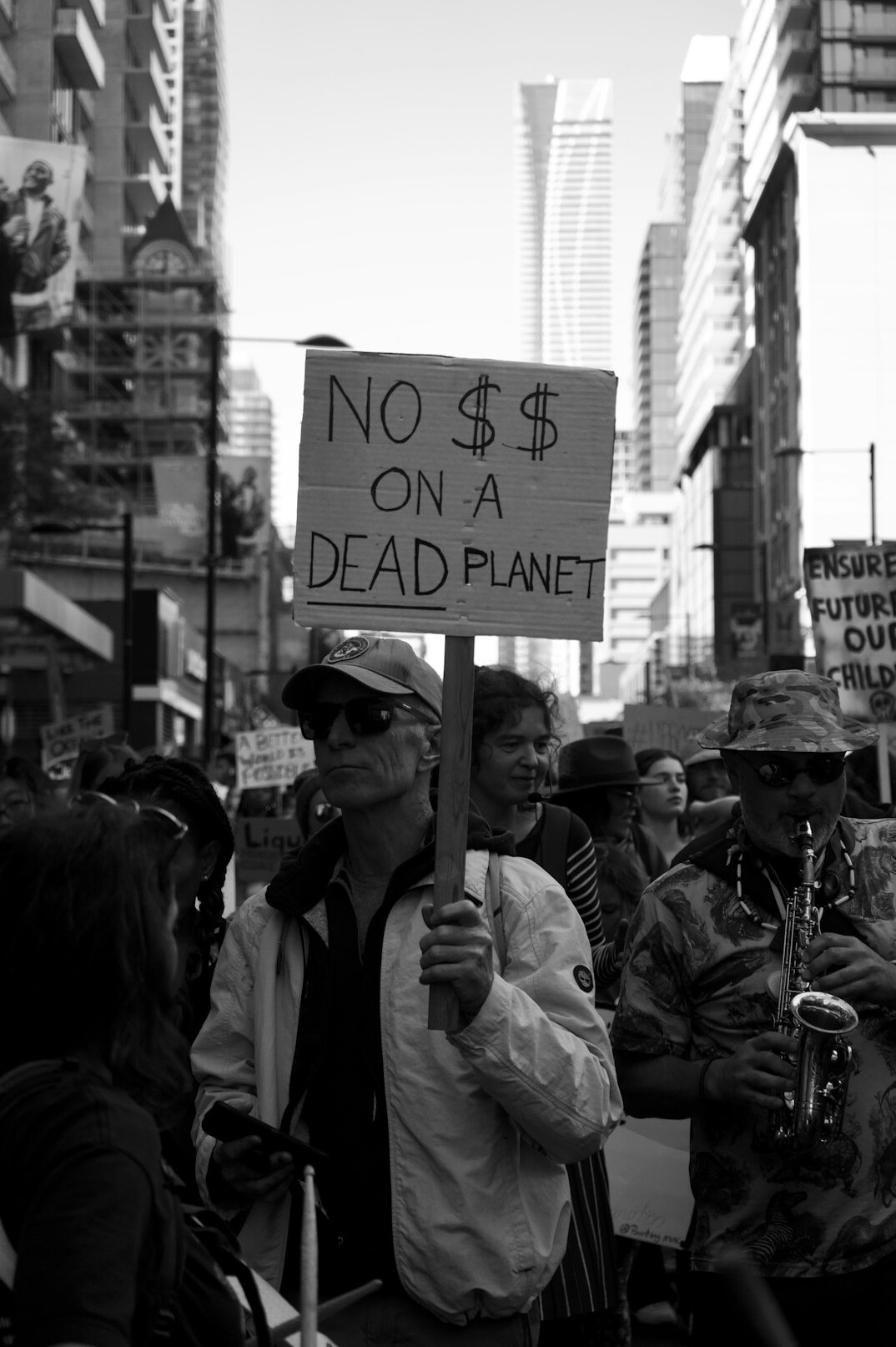 protest against corporations
