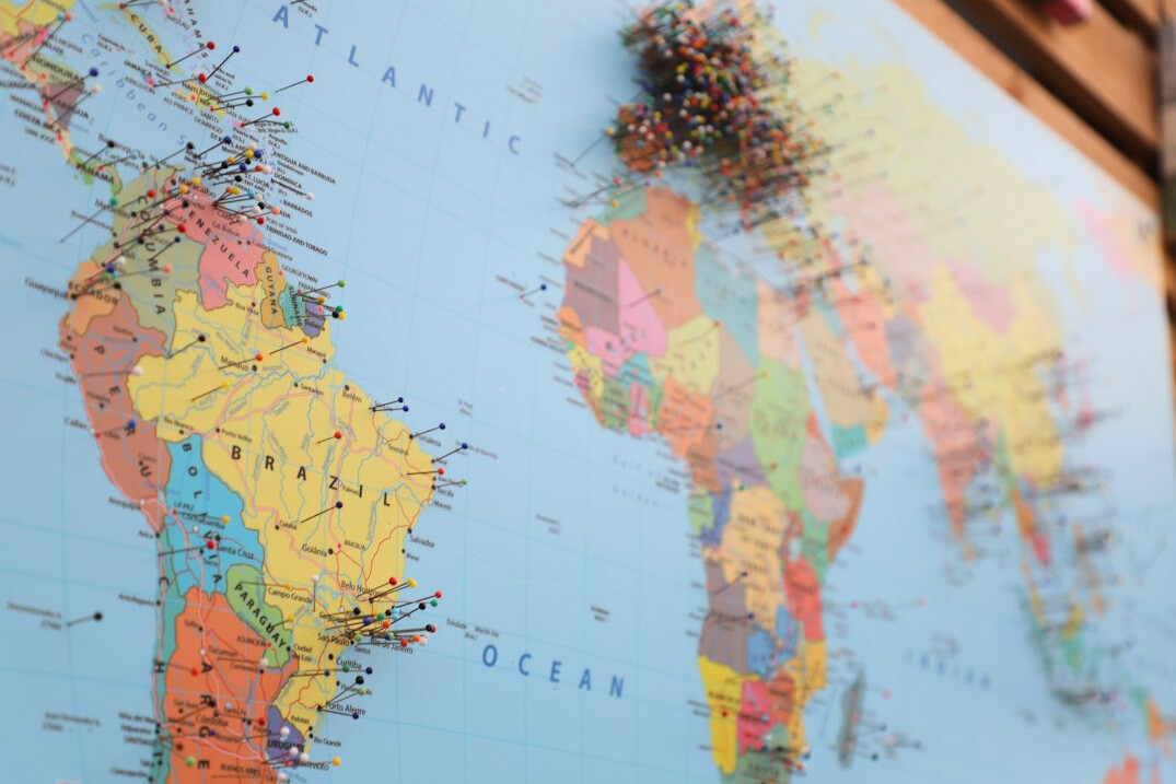 global economy map